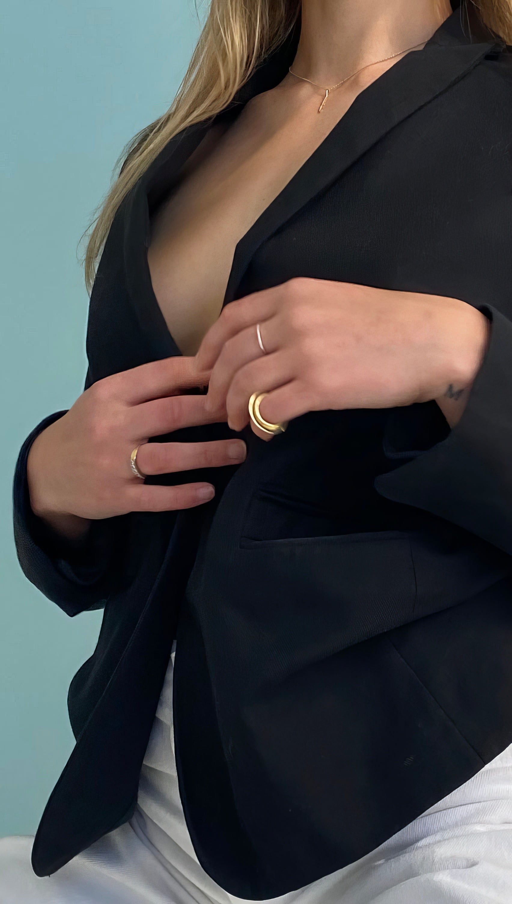 Wave Deco Ring