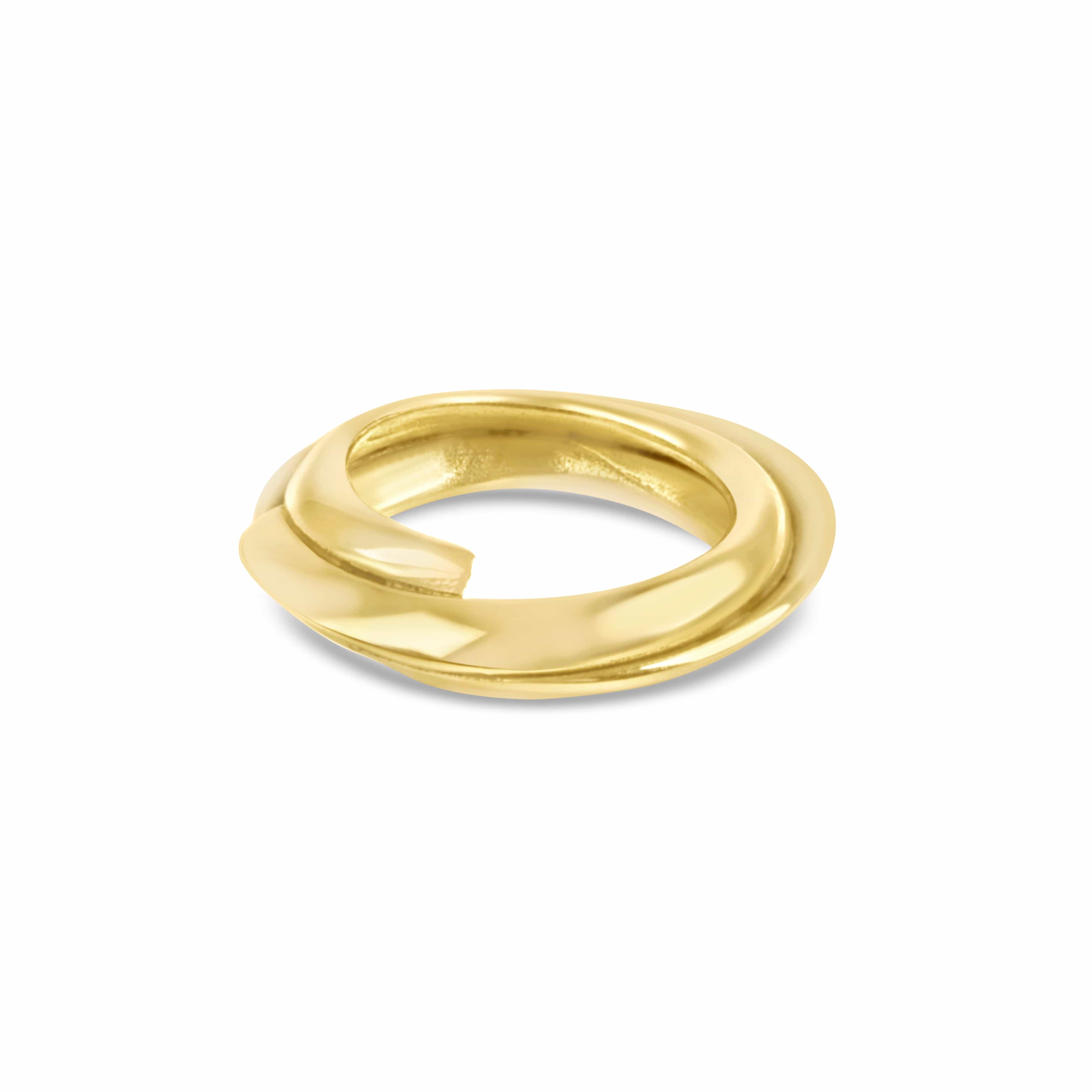 Wave Deco Ring