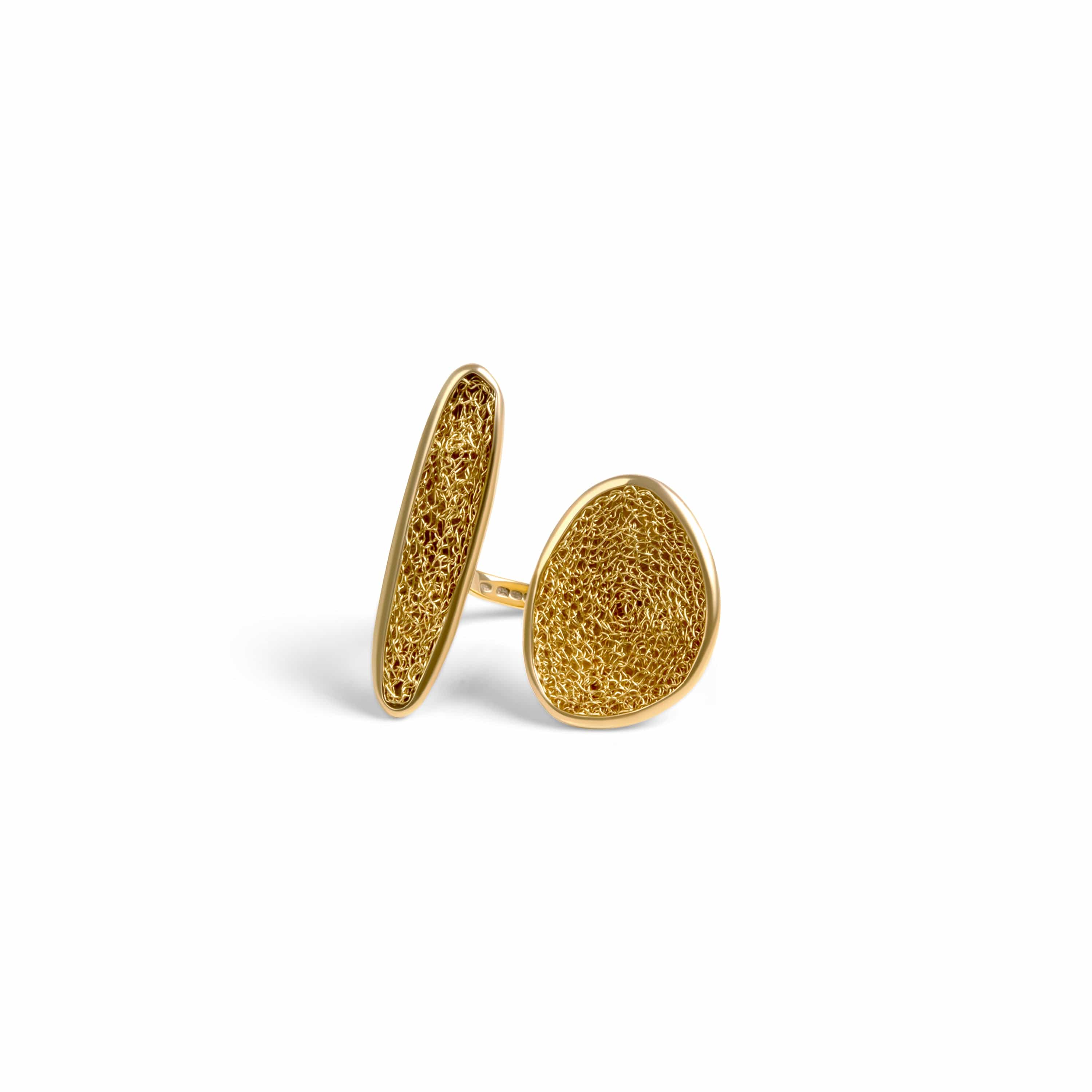 Pebble Double Ring