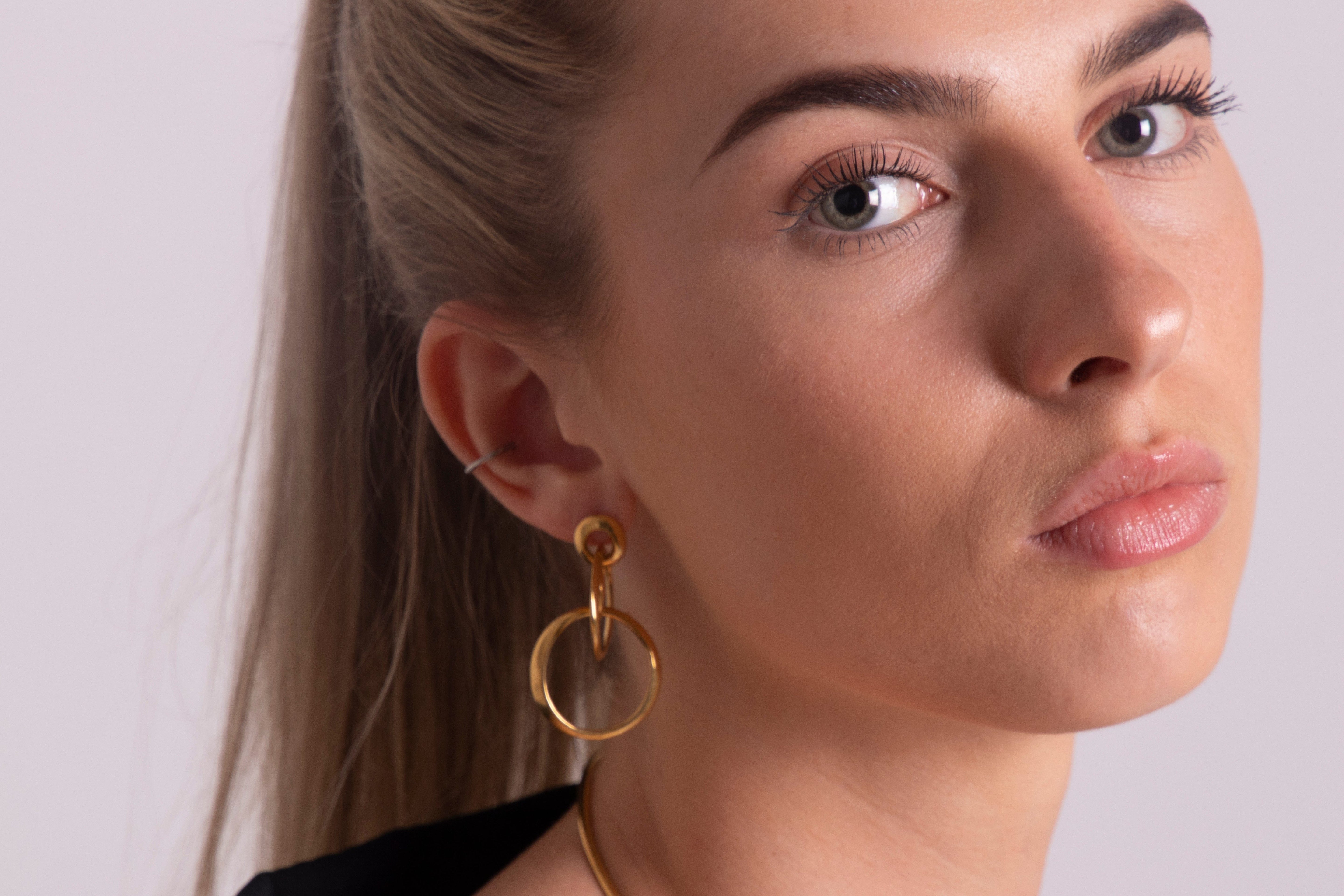 Wave Multi Drop Earrings