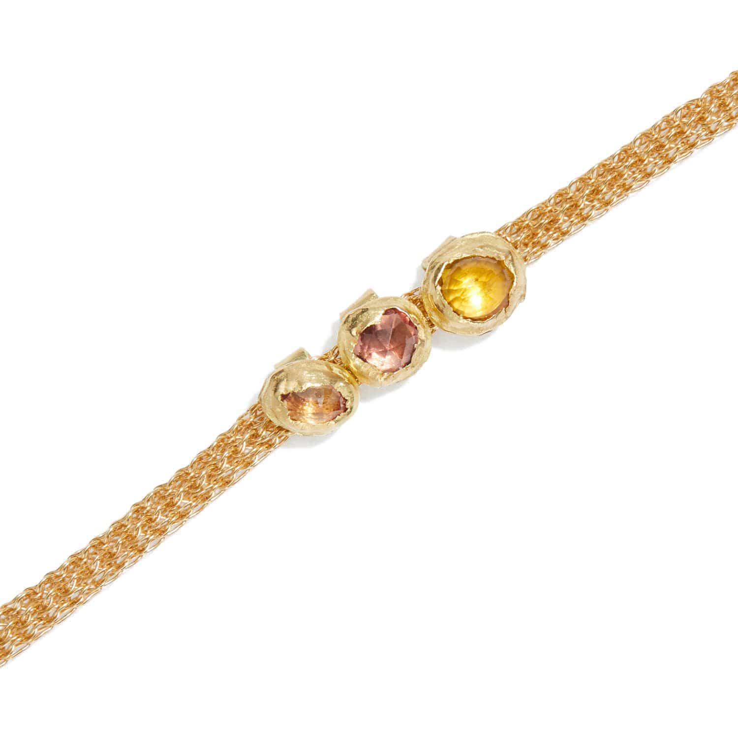 Aina Three Stone Bracelet