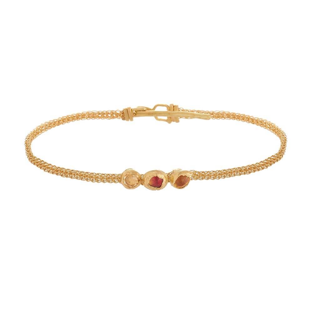 Aina Three Stone Bracelet