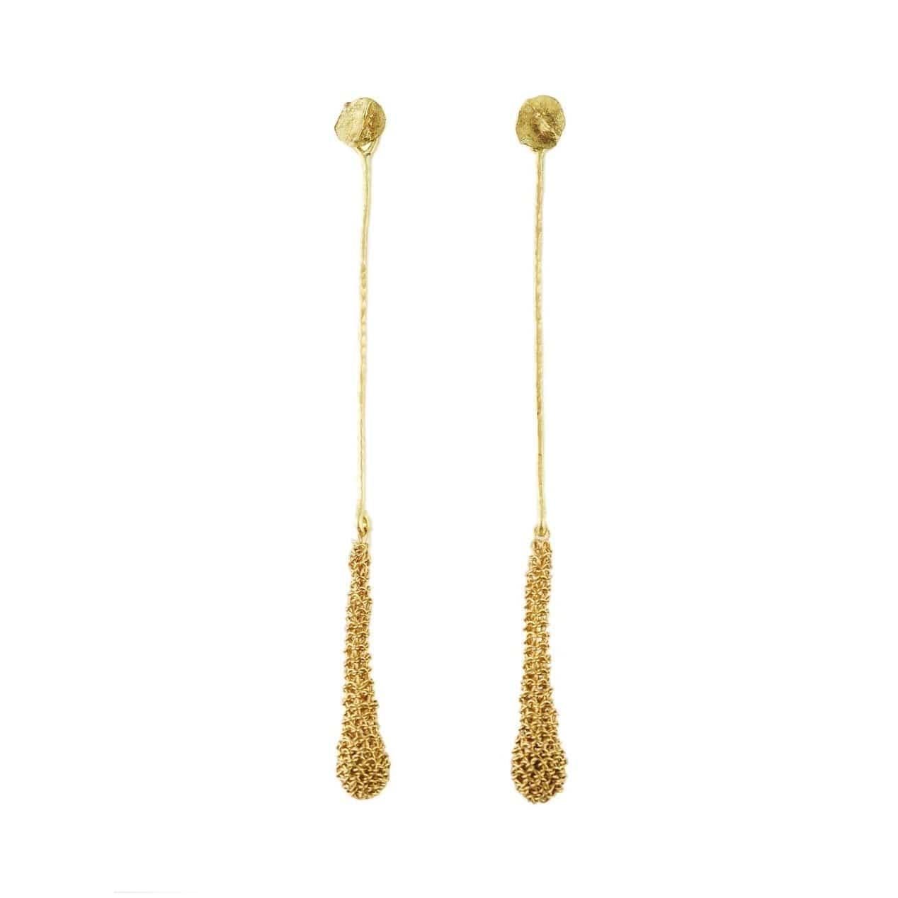 Virva Long Drop Earrings