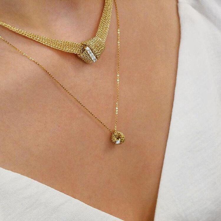 Memory Knot Necklace