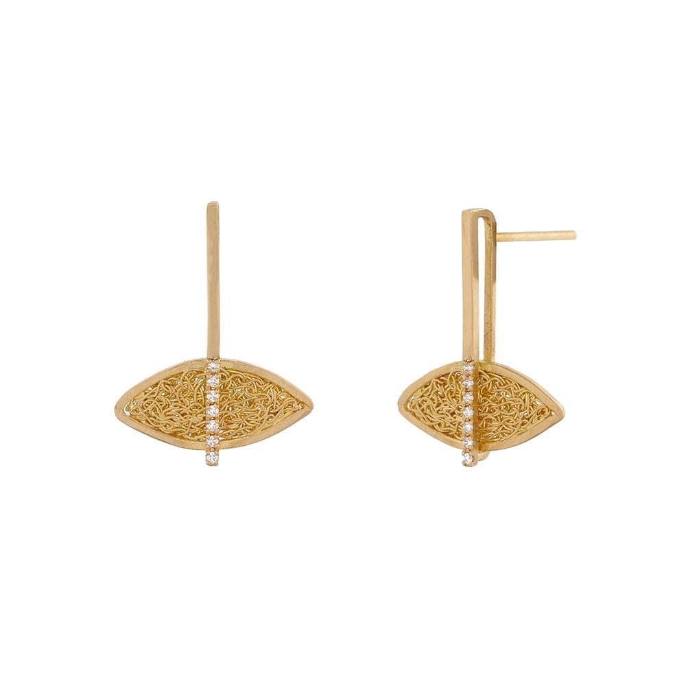 Lumo Evil Eye Stud Earrings