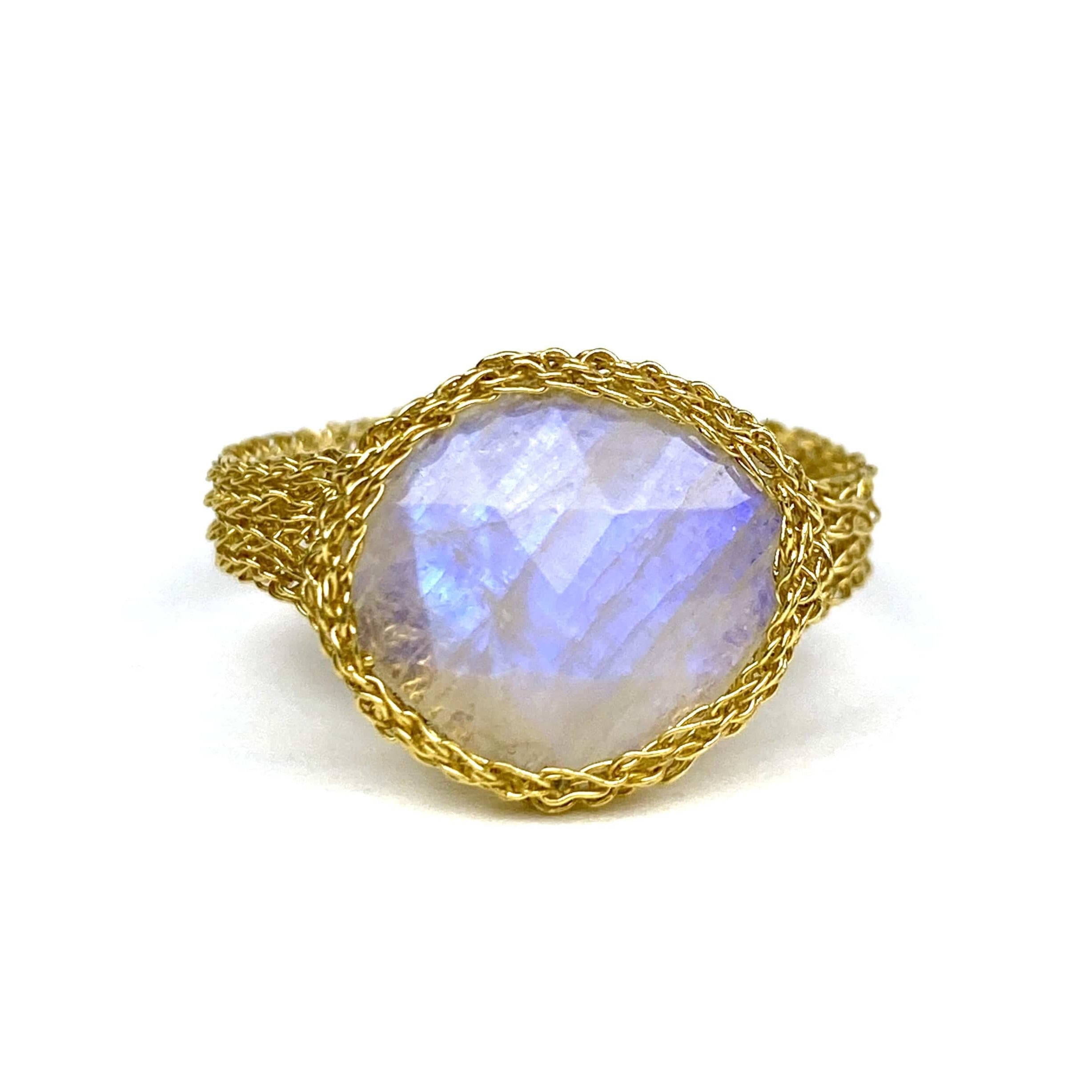 Luna Moonstone Ring