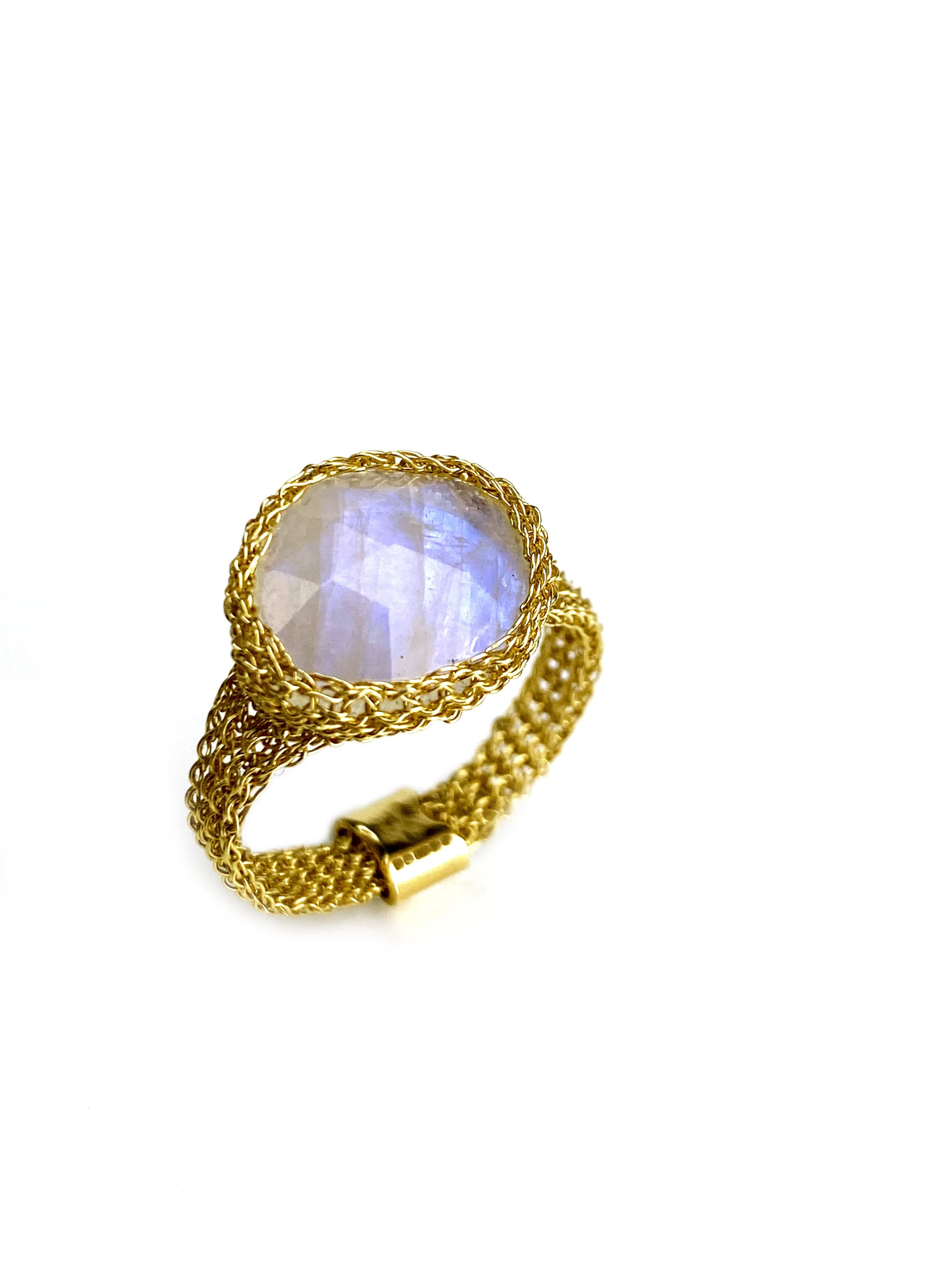 Luna Moonstone Ring
