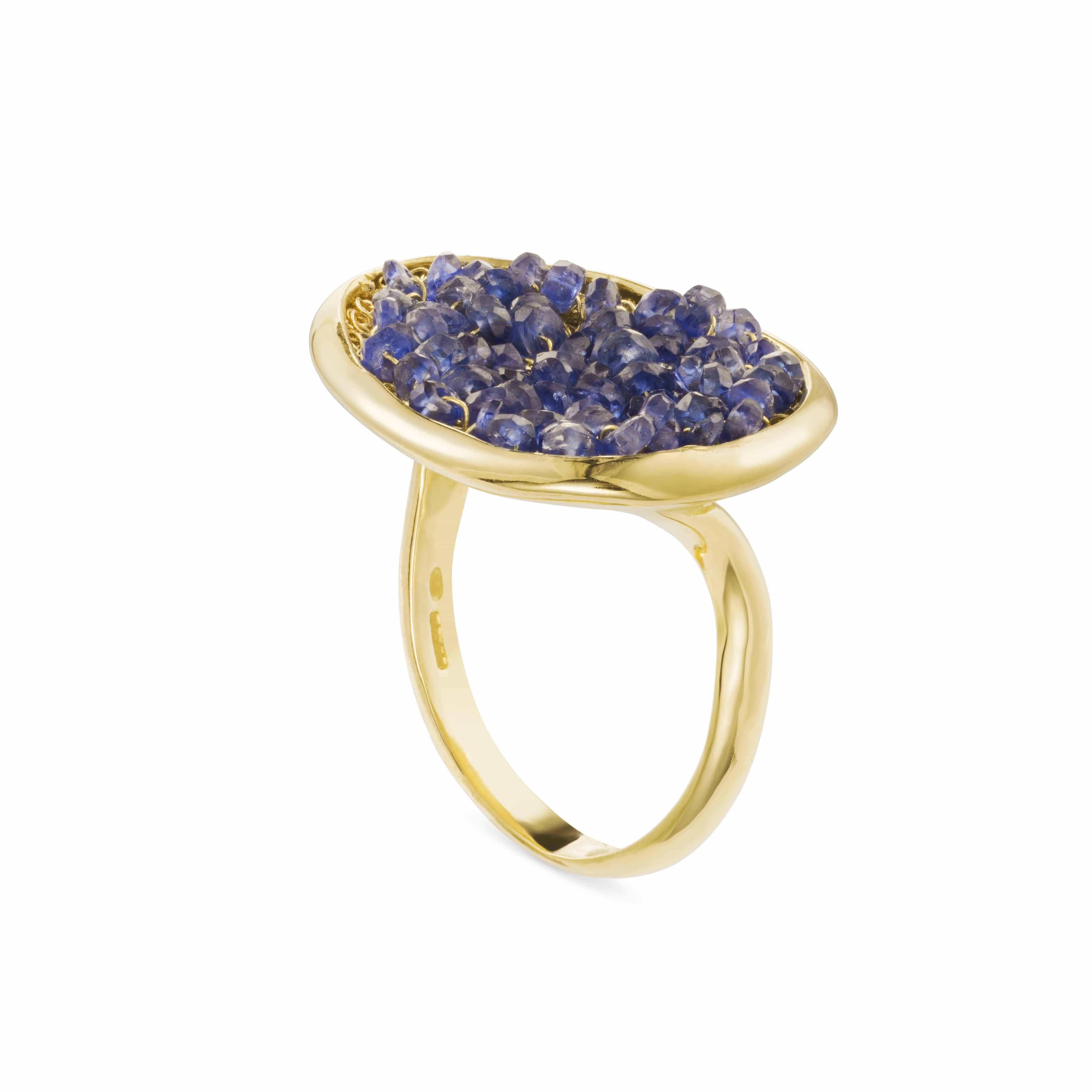 Pebble Sapphire Ring