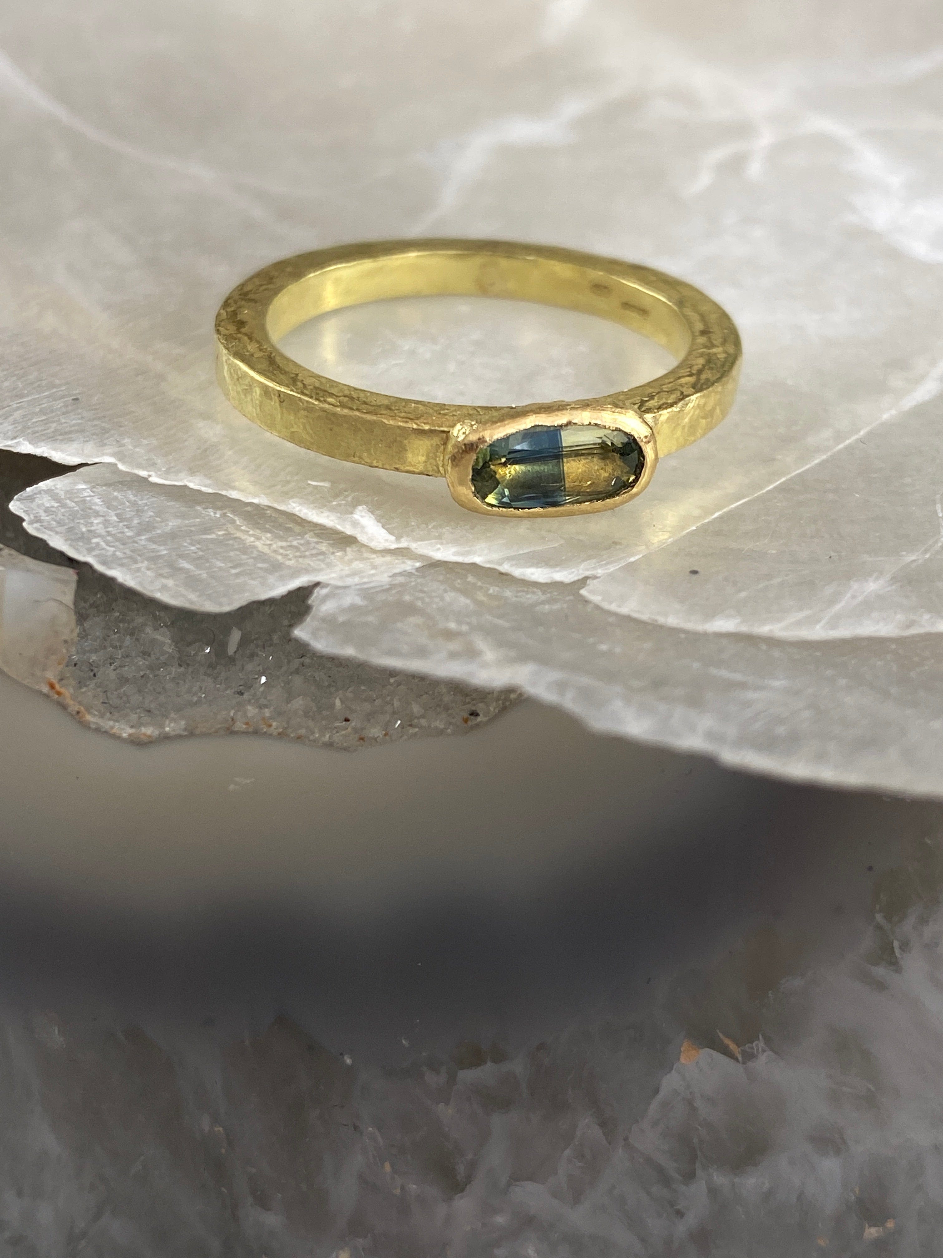 Parti Sapphire Ring