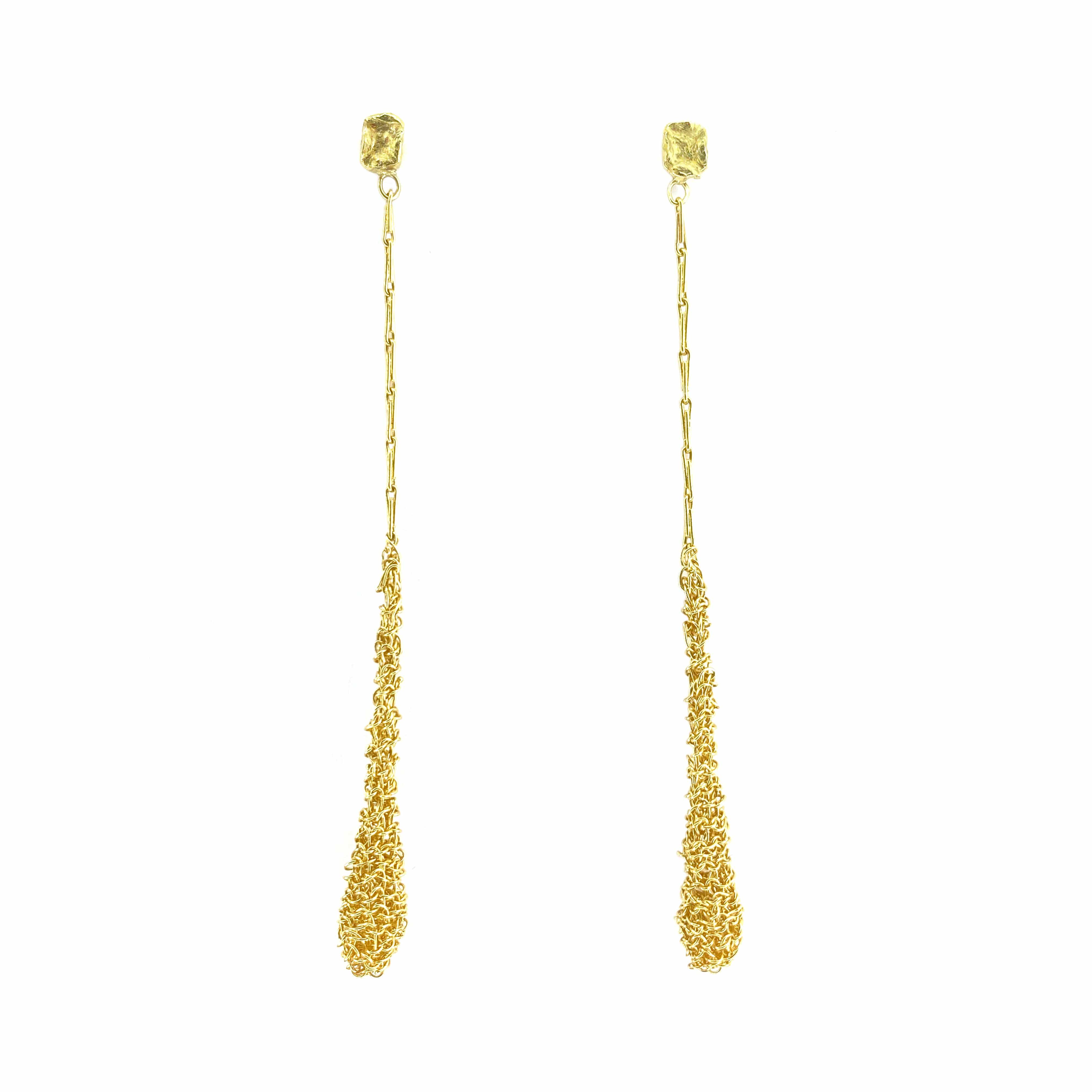 Teardrop Lace Earrings
