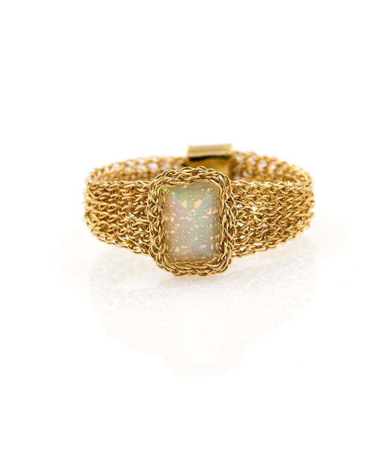 Opal Octavia Lace Ring